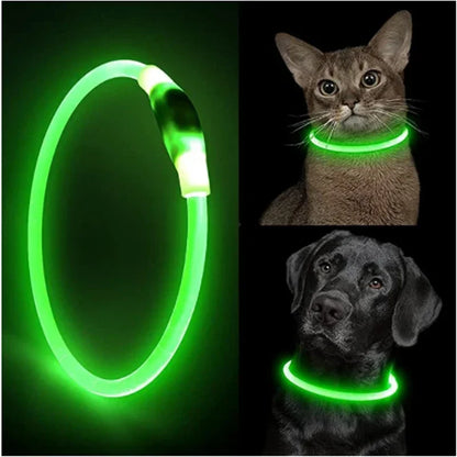GlowPaw™ –  Rechargeable LED Light Collar