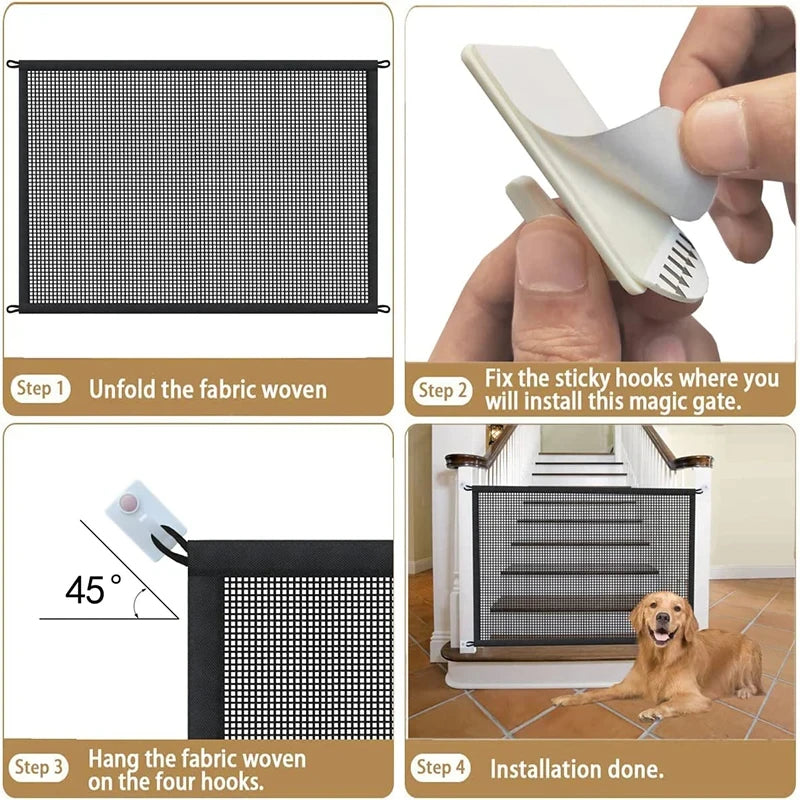 PawGuard™ – Foldable Safety Fence