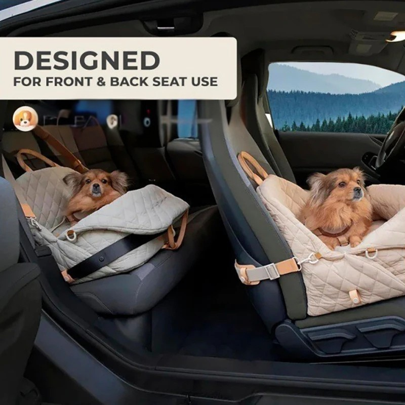 Luxury Waterproof Pet Carrier Bag for Dogs & Cats – Portable Travel Handbag and Car Seat