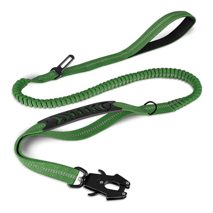 TactiPaw™ – Reflective Shock-Absorbing Bungee Leash