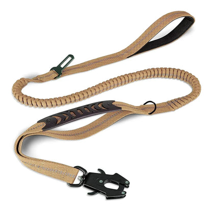 TactiPaw™ – Reflective Shock-Absorbing Bungee Leash
