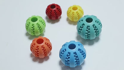 ChewBall™ – Interactive Treat & Cleaning Toy for Dogs