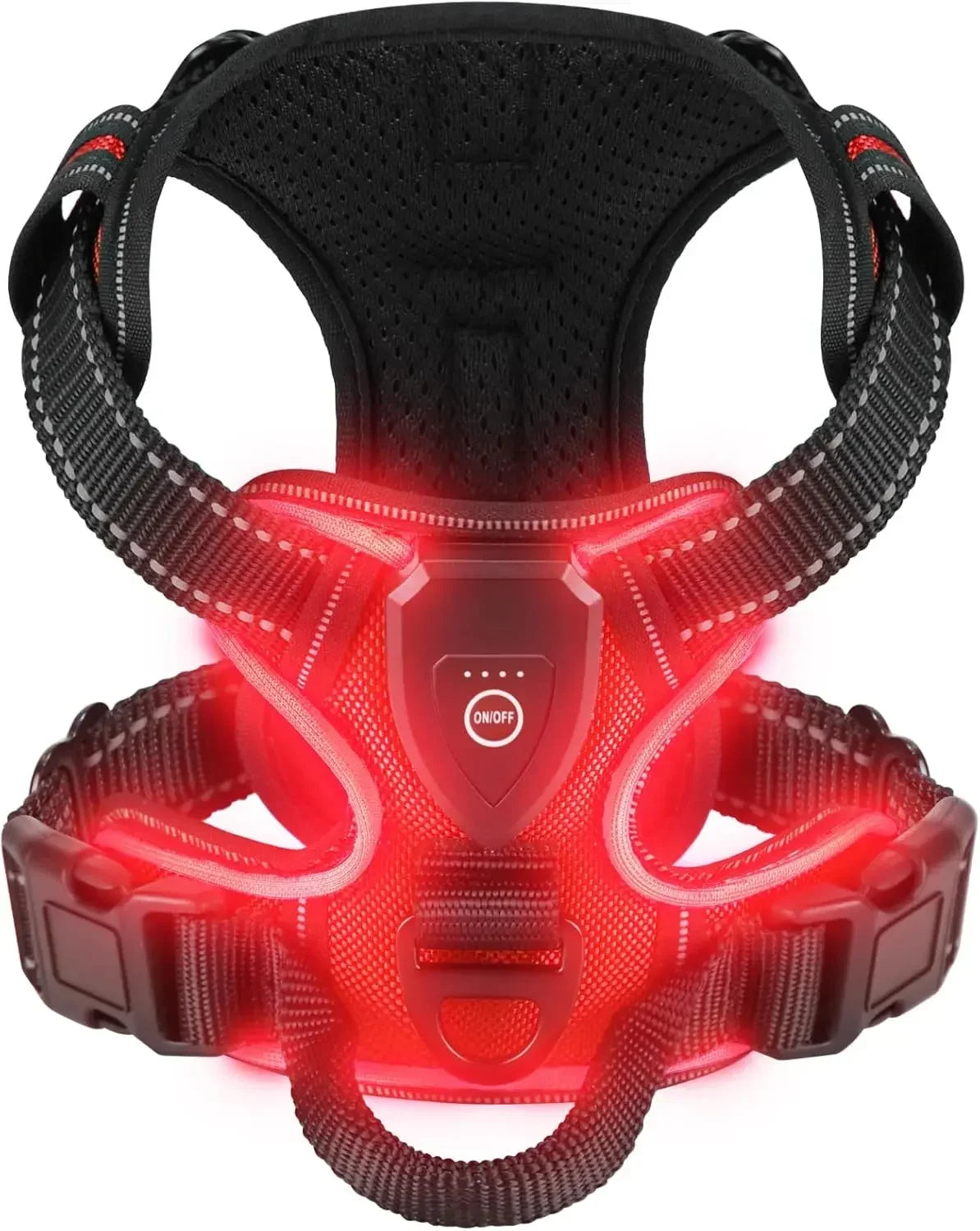 LED Dog Harness – No-Pull, Adjustable & Rechargeable