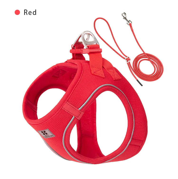 SafePaw™ – Reflective Harness & Leash Set